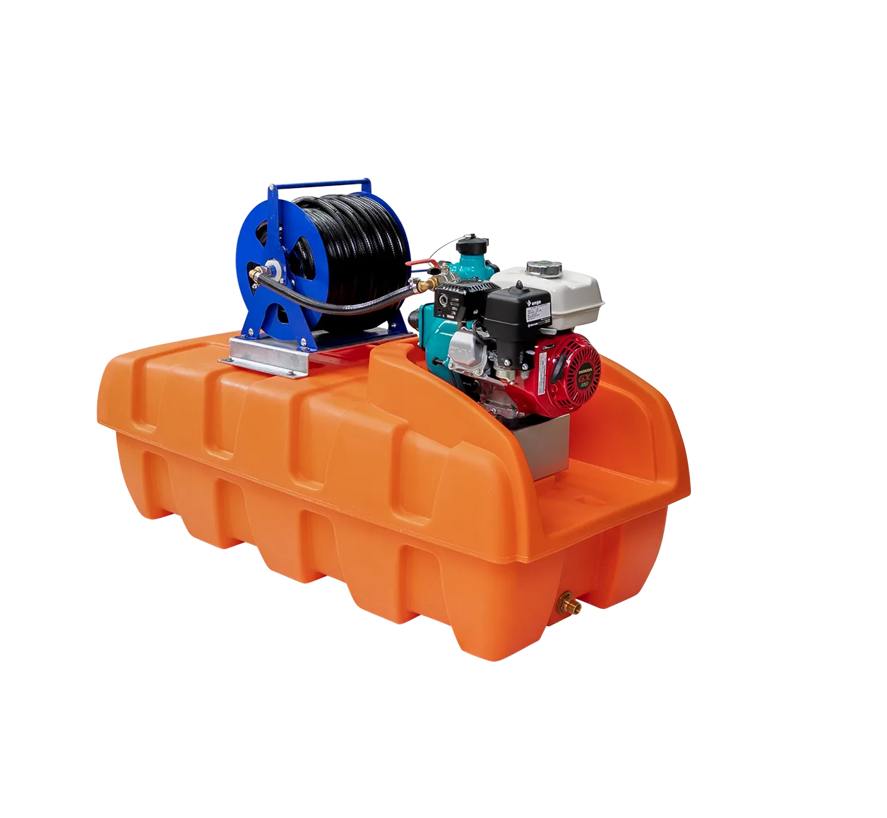 400 Litre Compact / Slip-On Unit – 5.5HP Pump + Hose Reel