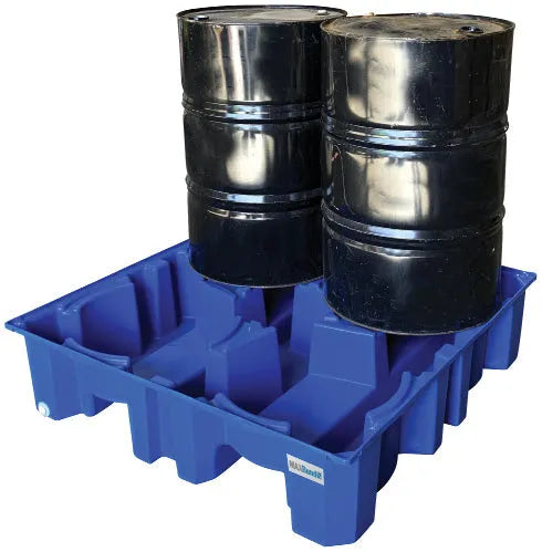 NG Polyethylene 4 Drum Bunded Pallet