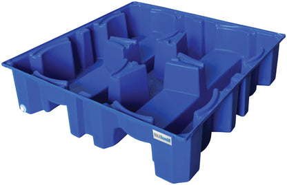 NG Polyethylene 4 Drum Bunded Pallet | safewastesolutions