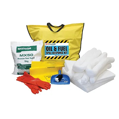 80 Litre Oil & Fuel Spill Kit